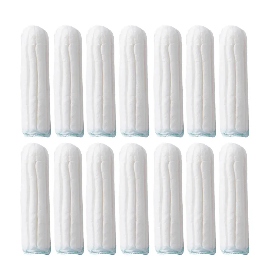 100Pcs Menstrual Tampons Organic Cotton Leakproof Comfortable Flexible Suitable for Swimming Hiking Overnight Women Pads
