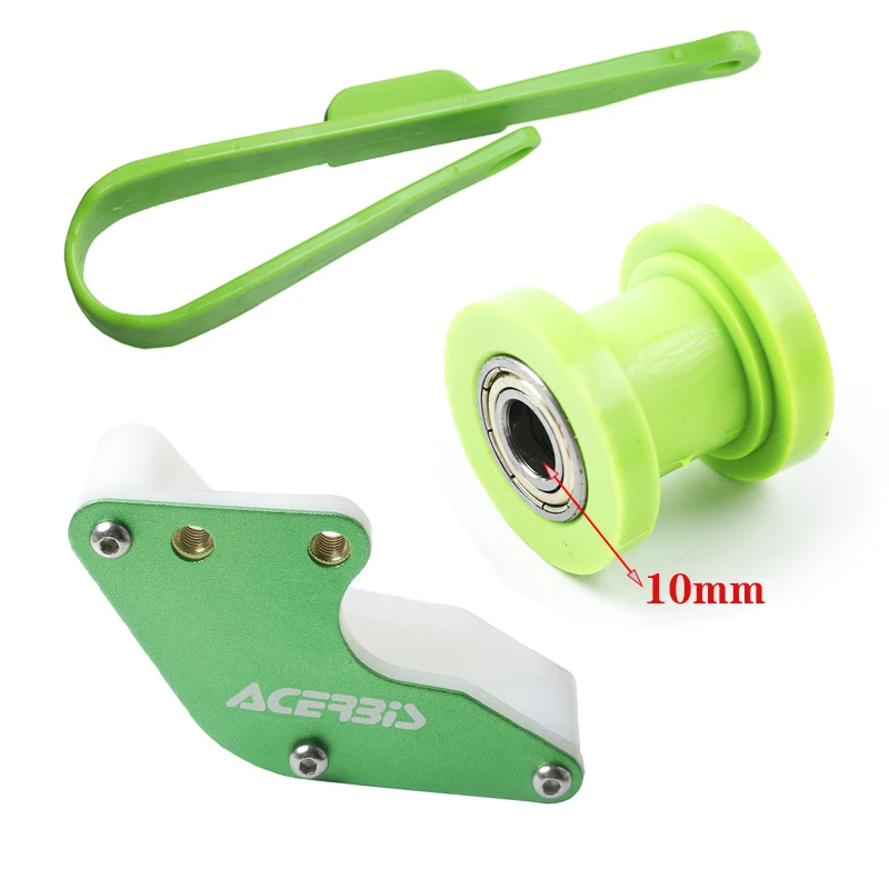 دراجة نارية Swingarm حماية سلسلة المنزلق الغطاء الخلفي سلسلة معدات الحماية دليل الأسطوانة عجلة الحرس مجموعة حفرة الترابية دراجة سباق