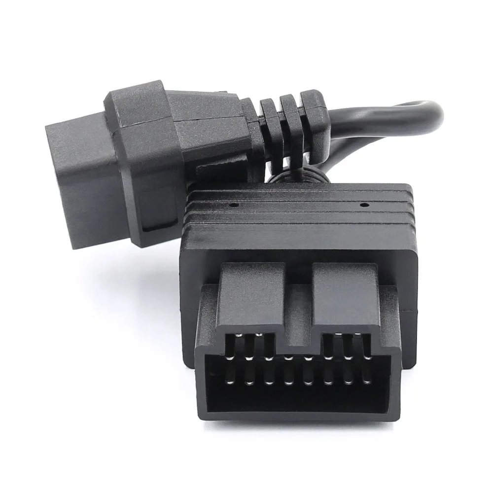 Factory Price Car OBD2 Cable 16Pin OBD2 to OBD1 20Pin OBD Adapter Cable for Kia