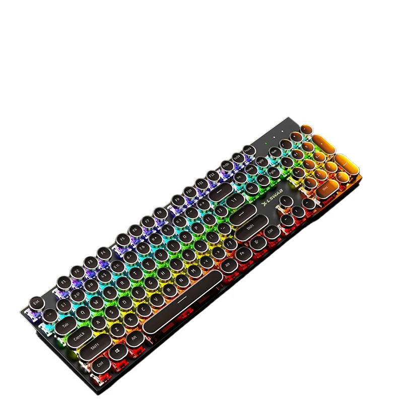

Mechanical keyboard Wired mouse set Qingxi computer office e-sports game dedicated wireless bluetooth keyboard