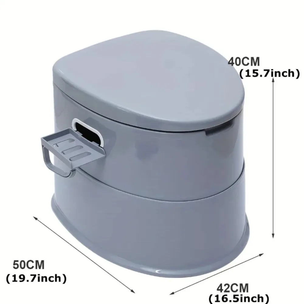 

Lightweight Porta Potty Travel Toilet for Camping Long Road Trips and Outdoor Activities