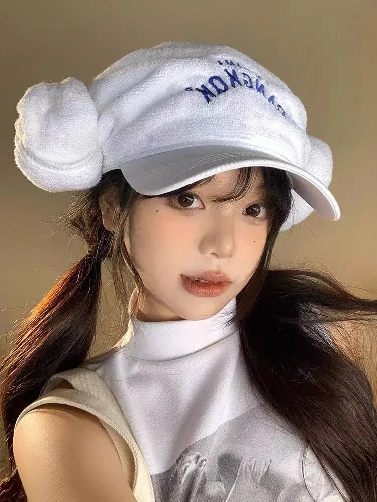 

Новинка 2024 y2k Hot Girl Граффити Джинсы Кепка для сауны Ковбойская бейсболка Милая шляпа для полотенец Кепка в стиле хип-хоп Женская мужская бейсболка для вечеринок Team