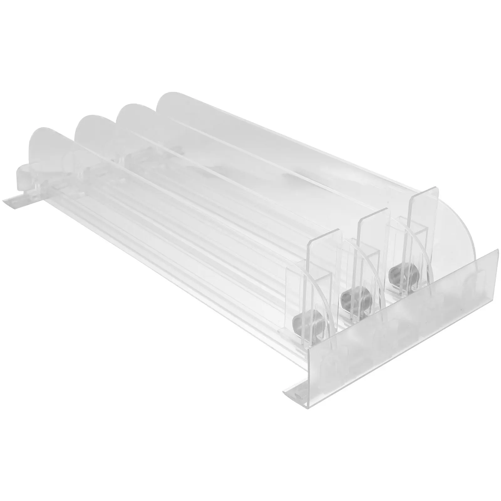 

3Pcs Plastic Drink Replenishment Pusher Shelf Automatic Drinking Pushers for Fridge Soda Dispenser Compact Organizer Tray