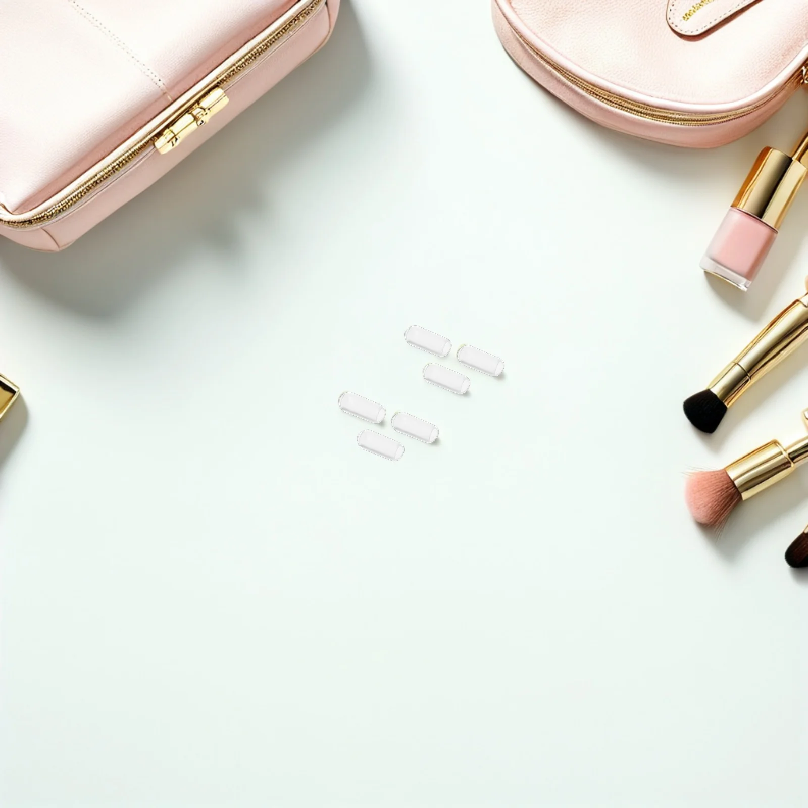 

200pcs Headband End Caps Rubber Hairband Tips 2.5Mm Inner Diameter For Diy Hair Accessories Replacement Comfort Fit Protection