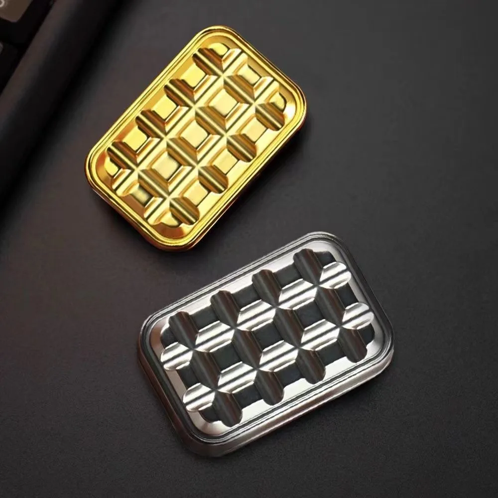 Stressverlichting Speelgoed Fidget Slider Speelgoed Edc Pocket Metalen Schuifregelaar Tactiele Kaart Fidget Office Angst Verlichting Verjaardagscadeau Nieuwe Stijl