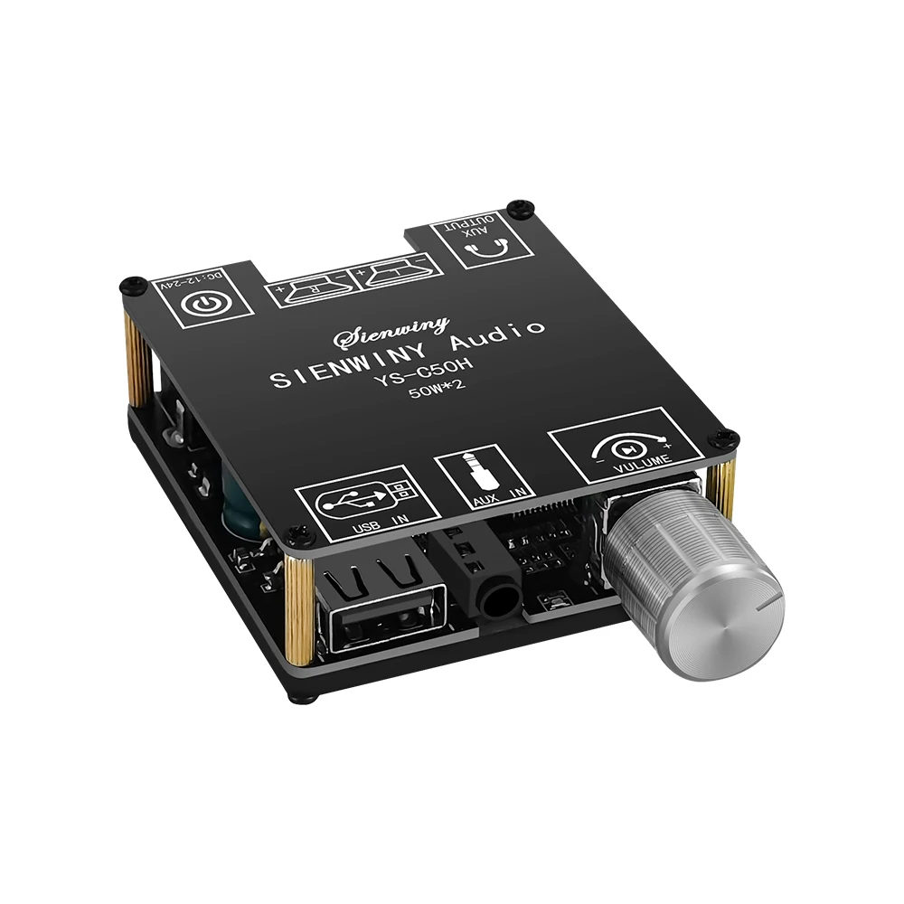 YS-C50H 50 واط * 2 بلوتوث 5.1 HIFI-level Supreme Edition 50 واط + 50 واط ستيريو بلوتوث مكبر كهربائي رقمي لوحة تركيبية المتكلم