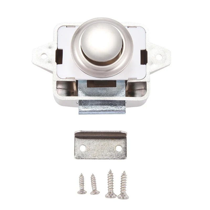 

AB41-5PCS Camping Car Push Lock RV Caravan Boat Motor Cabinet Drawer Latch Button Locks Keyless Furniture Door Lock Durable