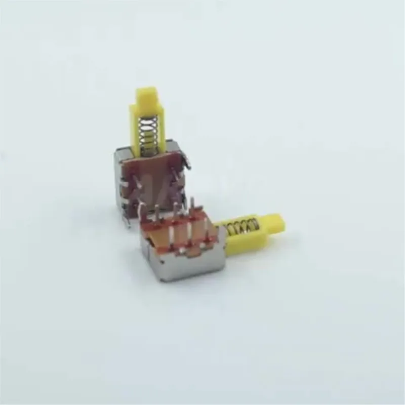 10PCS PS-22E02/E50 Factory direct 2P2T Side sliding switch Push Button Power Switch