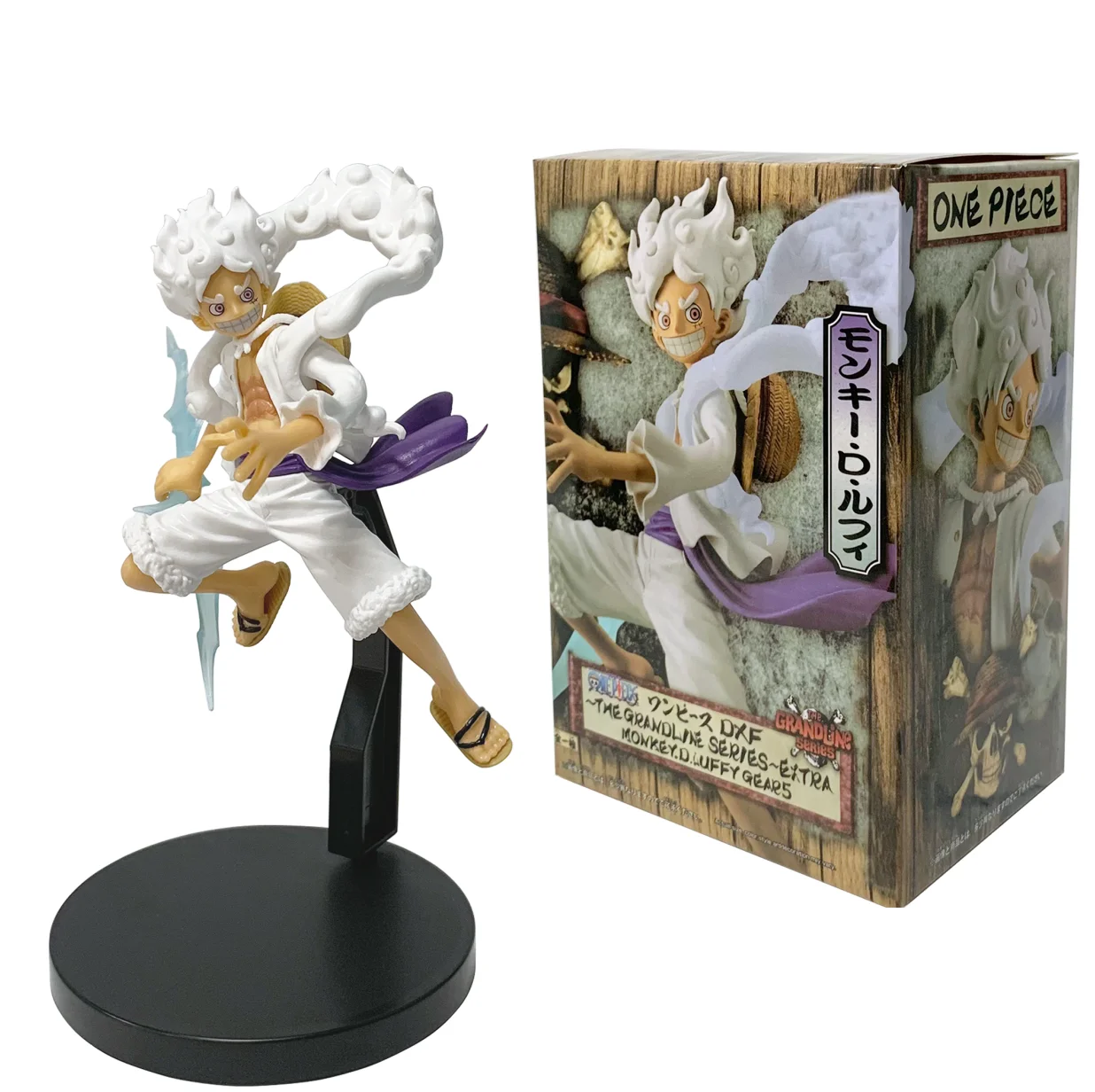 18CM モンキー・D・ルフィ フィギュア アニメ ワンピース 5段階 ニカ ライトニング キュート デスクトップ ゴルフ モデル おもちゃ ギフト コレクション オーナメント PVC