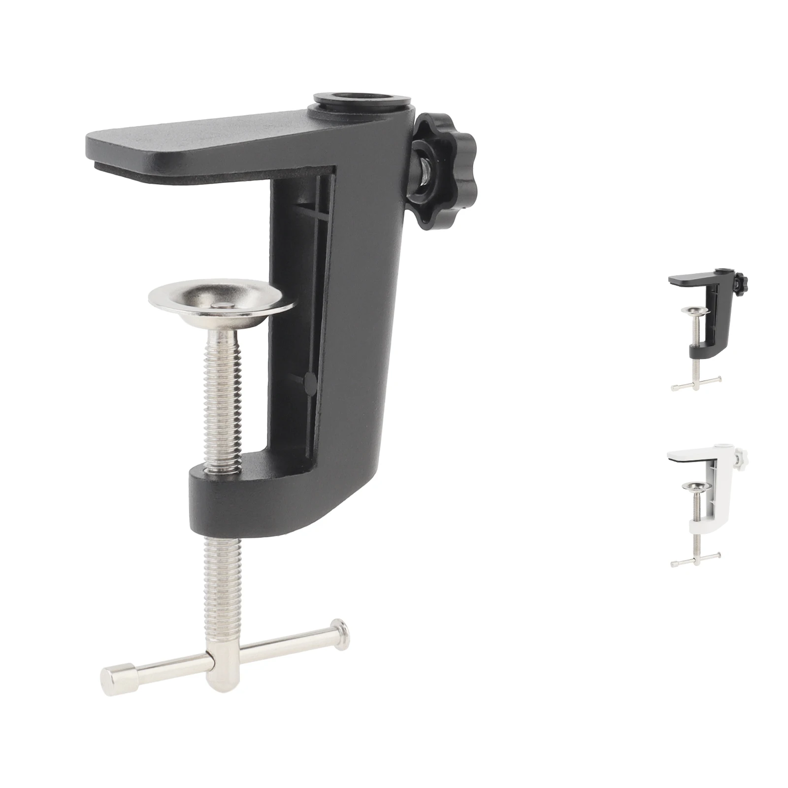 C-Shaped Clip Desk Table Mount Clamp For Microphone Suspension Boom Scissor Arm Stand Holder Table Light Bracket