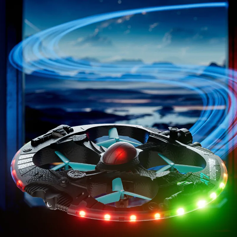 8K WIFI FPV Drone Light Spray RC Dron With 8K HD Camera Gesture Sensing RC Quadcopter Flying Ball Dron RC Toy For Boy Kid Gift