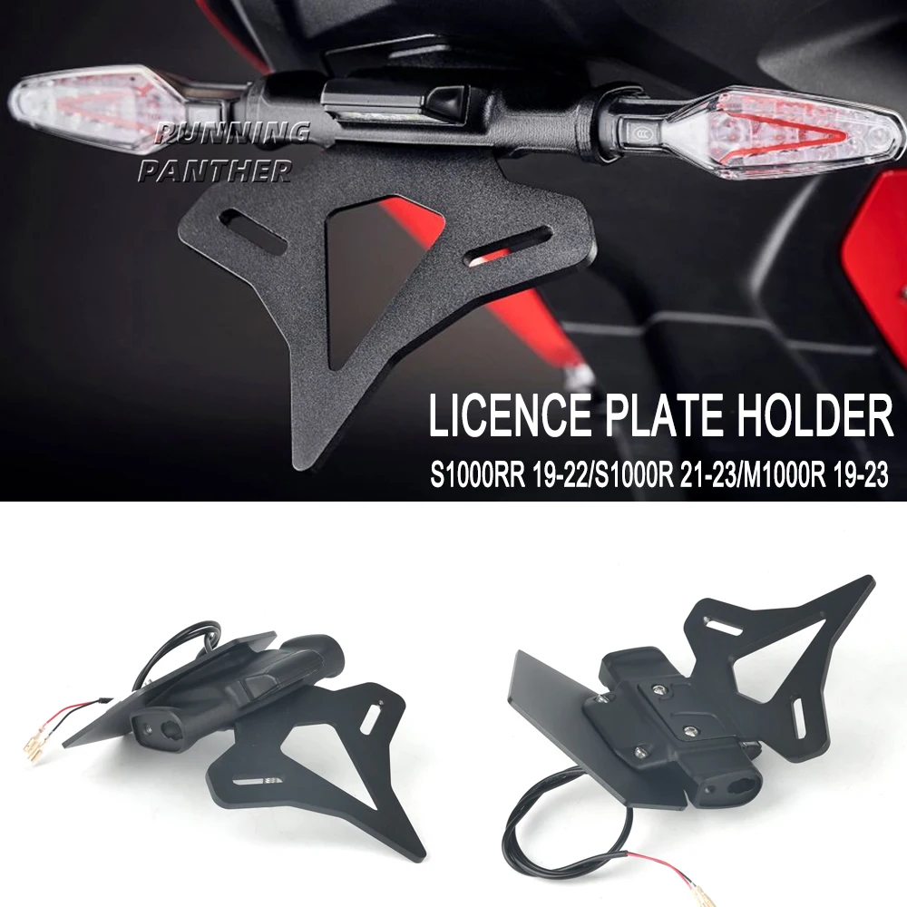 

For BMW S1000R S1000 R M1000R M 1000 R S1000RR s1000rr Tail Tidy Fender LED Light Motorcycle Accessories License Plate Holder