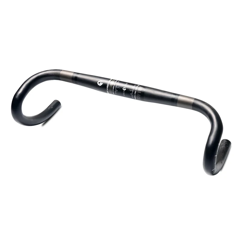 New ASIACOM circular tube Road bike matte UD full carbon fiber bicycle handlebar 31.8*400/420/440mm external cable