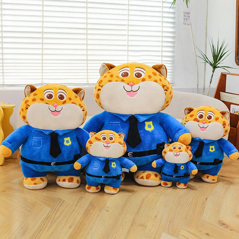 

Cute Kawaii Clawhauser Plush Toy Zootopia Stuffed Doll Soft Pillow for Kids Birthday Xmas Gift Soft Animal Doll Play Prize