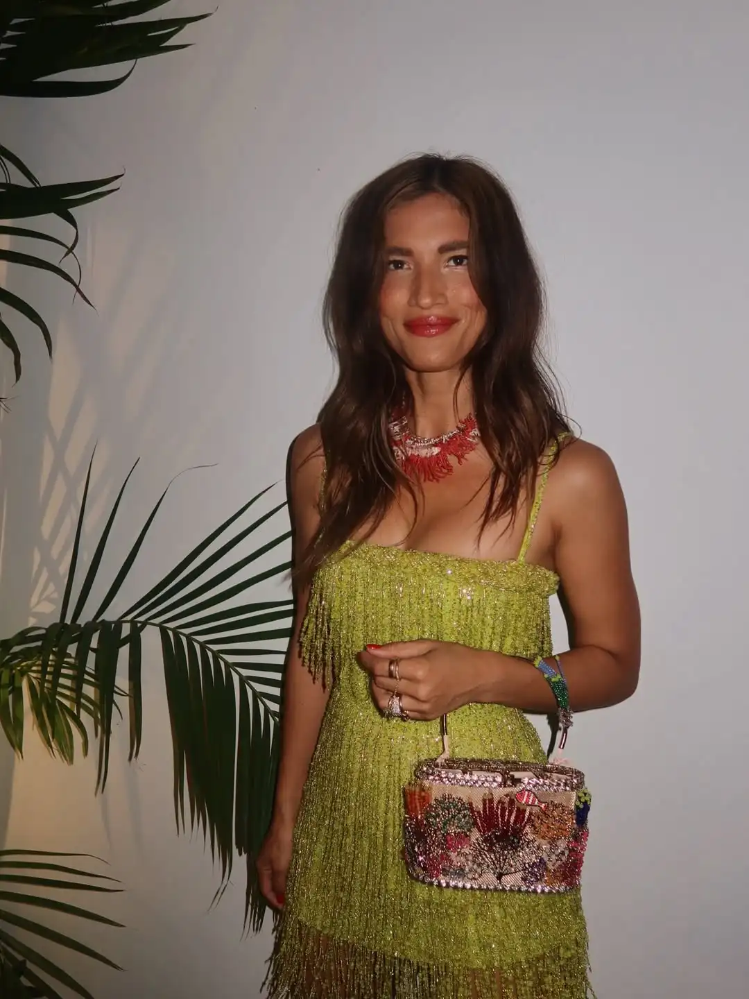 ชุดราตรีผ้าประดับเลื่อมลายเส้นเล็กแบบสายเดี่ยวสุดเก๋สำหรับงานเลี้ยงค็อกเทล งานเลี้ยง งานกลางคืน และงานอีเว้นท์ต่างๆ