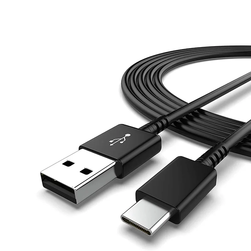 TYPE C Cable 1.2M 2M Fast Charger Data Line For Samsung Galaxy S8 S9 S10 S21 Ultra Note 8 9 10 A54 A53 5G A71 A52 A21S