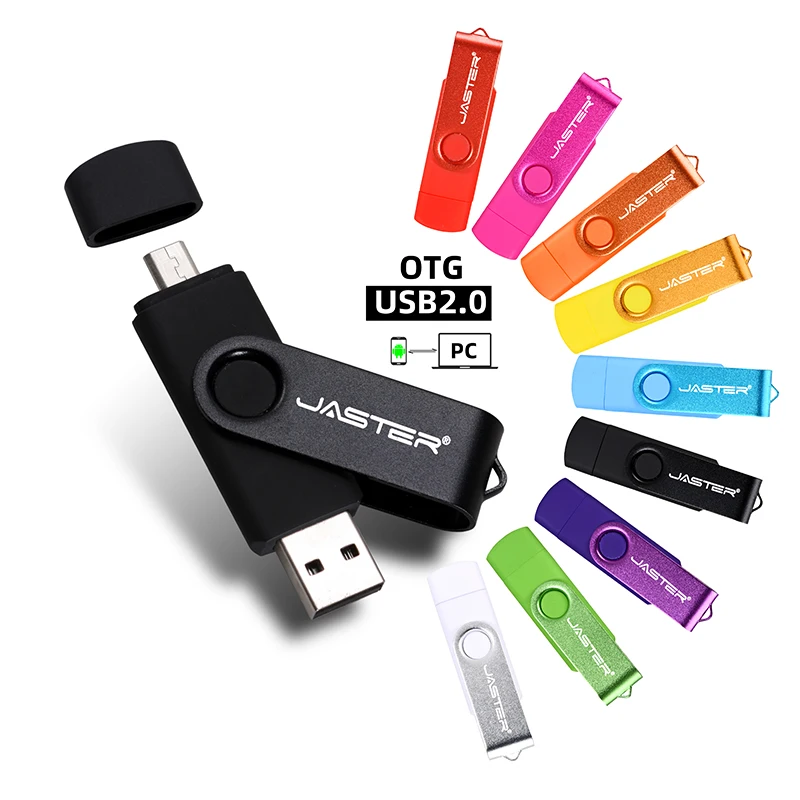 

Высокоскоростной USB флеш-накопитель JASTER, OTG Флешка 64 ГБ, USB флешка, флэш-накопитель для Android Micro/PC