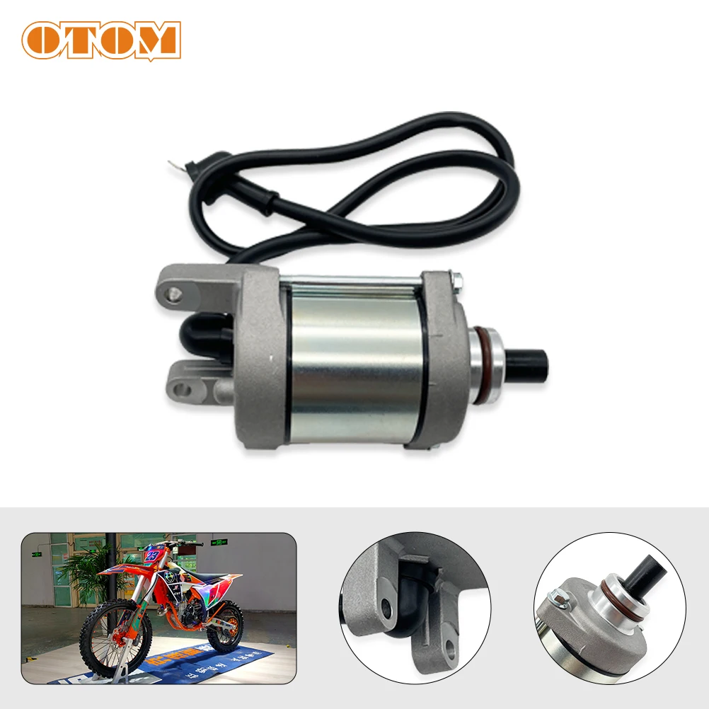 

OTOM Motorcycle Starter Motor Start Motor 250cc Engine For ZONGSHEN ZS178MM-2 NX250 Parts