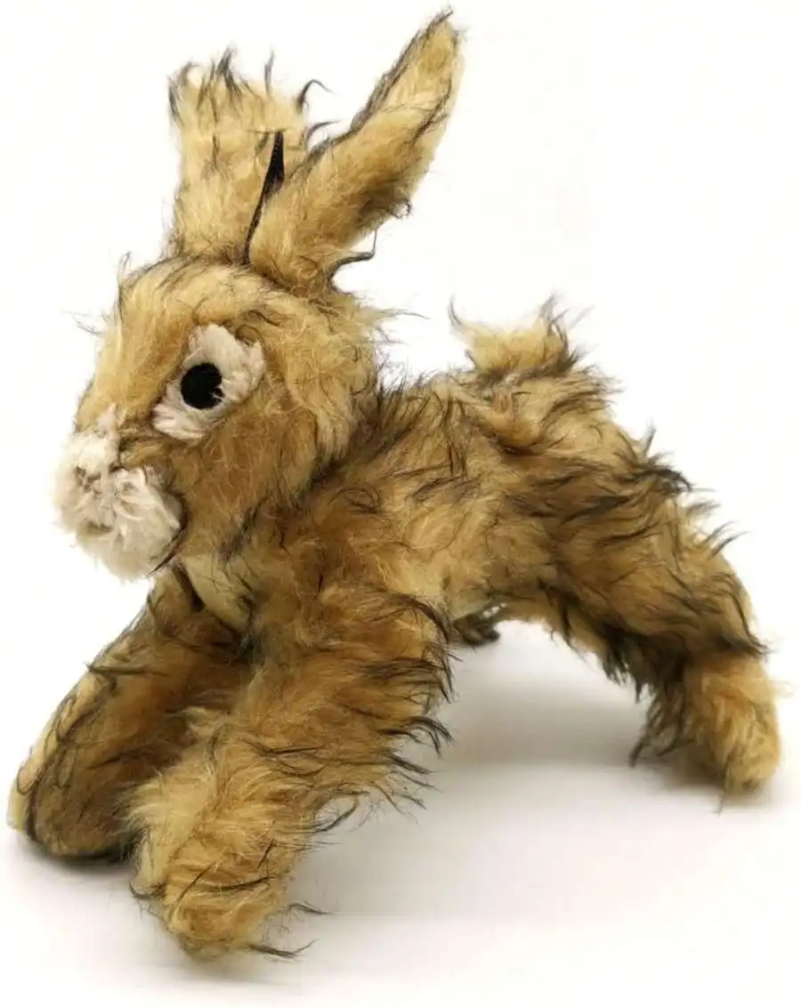 

Plush Stuffed Rabbit Dog Toy Squeaky Chew Toy For Small Medium Dogs