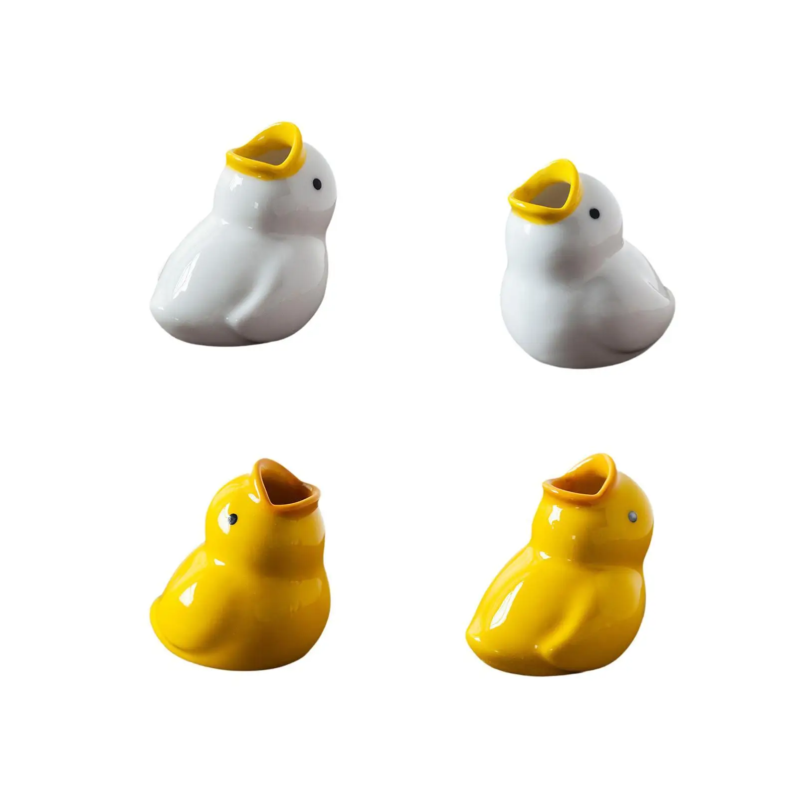 Duck Ceramic Toothbrush Holder Tooth Brush Stand for Hotel Apartment Dorm