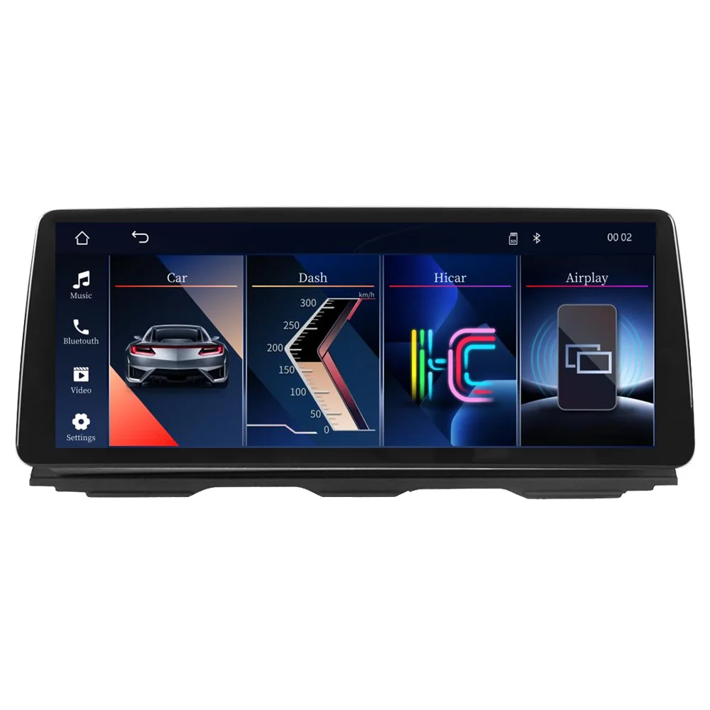 MEKEDE EU-Lager 12,3 Zoll 2400*900 2K Linux-Bildschirm Kabelloses CarPlay Android Auto Autoradio für BMW 5er F10 F11 2011-2017 AHD 1080P GPS-Navigation RDS FM Bluetooth Zentrale Auto-Multimedia-Player