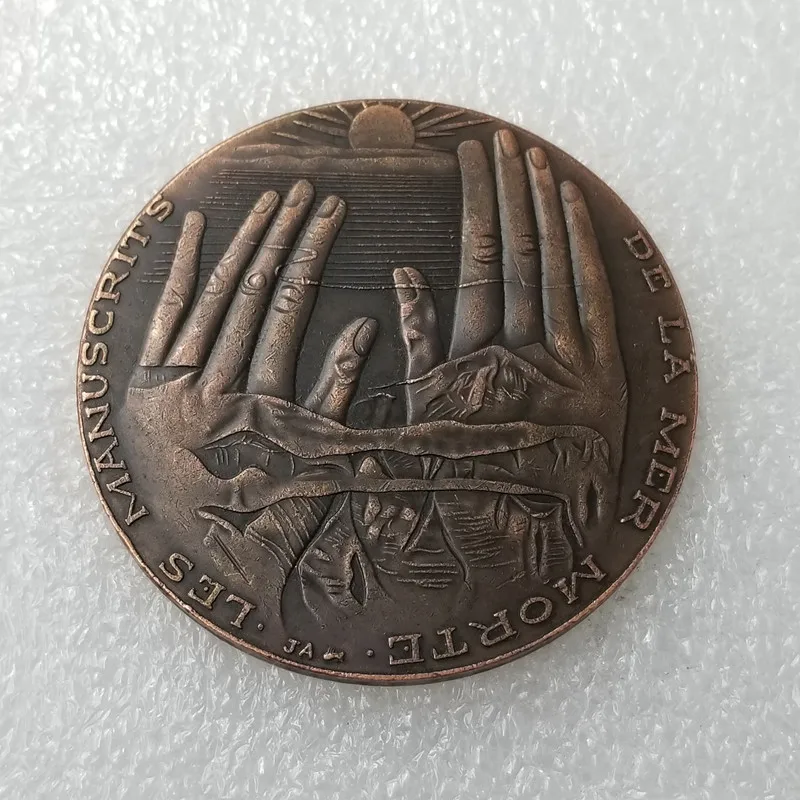 Palestina Britannica 1947 Moneta Commemorativa Collezione Di Monete D'argento D'oro Decorazione Della Casa Medaglia Monete Regali Di Natale Monedas #80-1