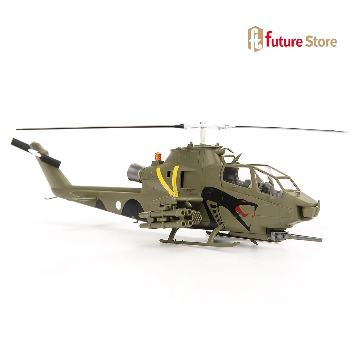 1/72 AH1 Cobra Attack Helicopter Military Model US Army Aircraft Toy Vietnam War