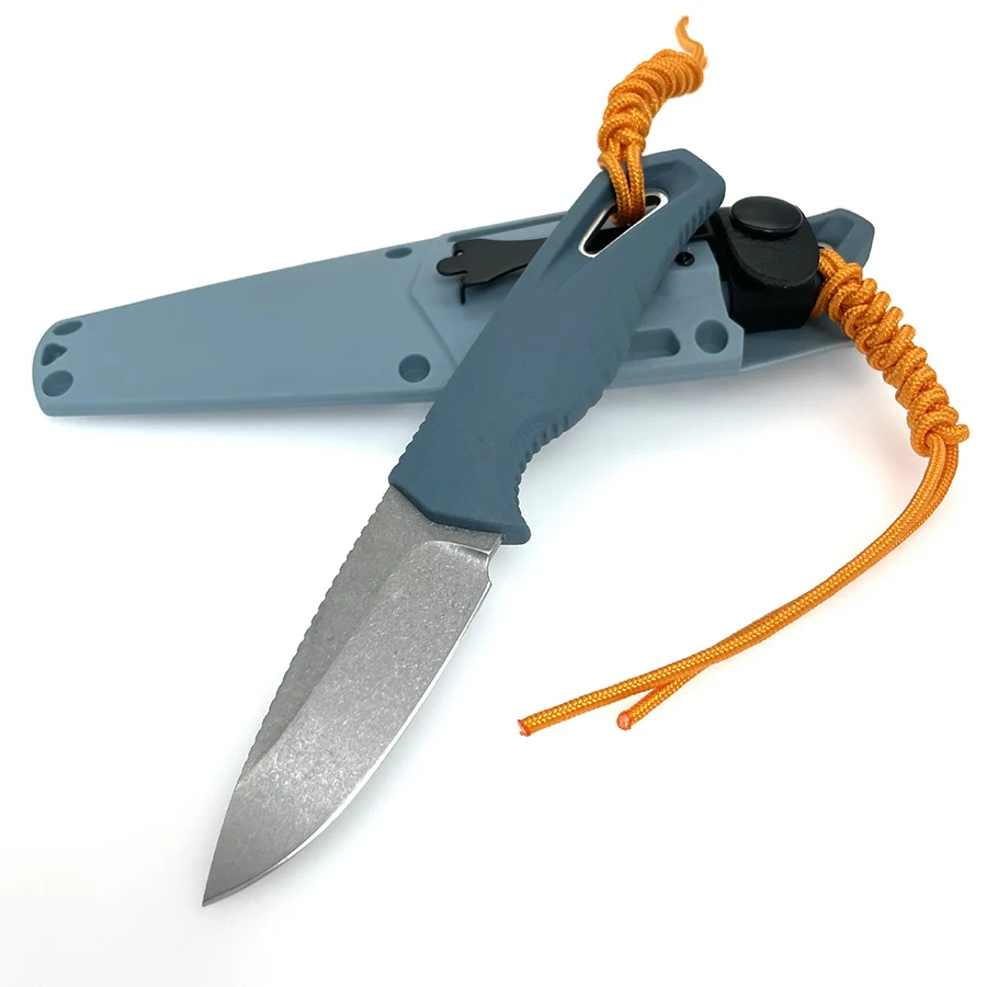 

Kitchen tools Fixed Blade Knife 9CR13mov steel blade outdoor portable with K sheath camping fruit knife