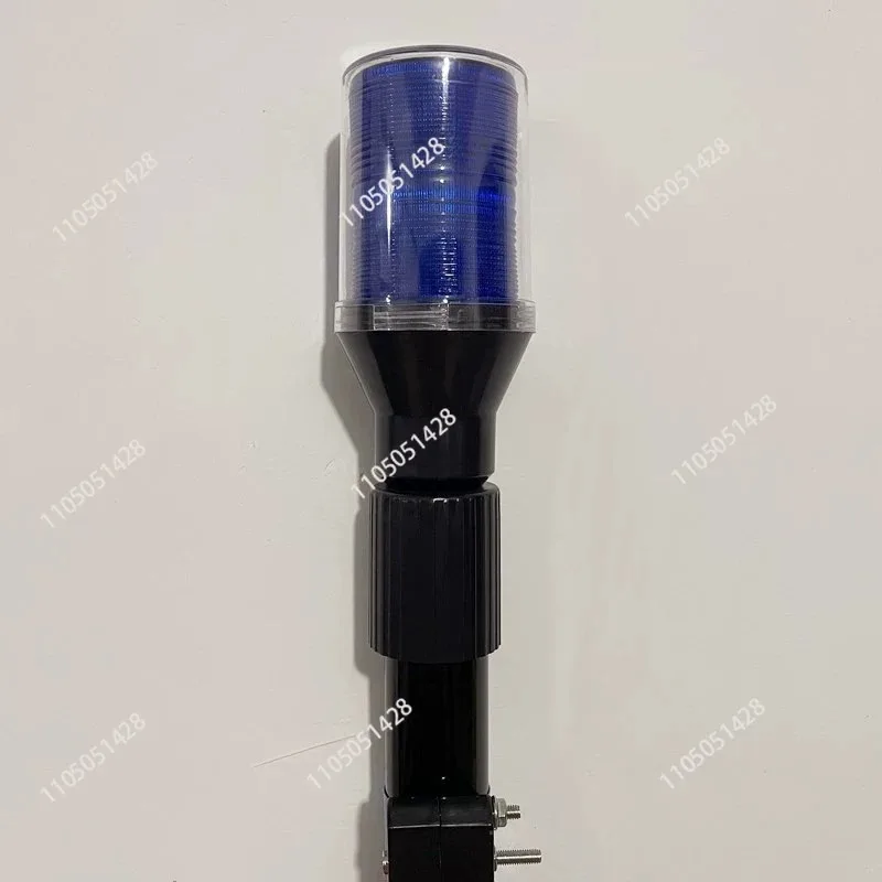 

Красная и синяя сигнальная лампа для мотоцикла, электрический аккумулятор, автомобиль после модификации