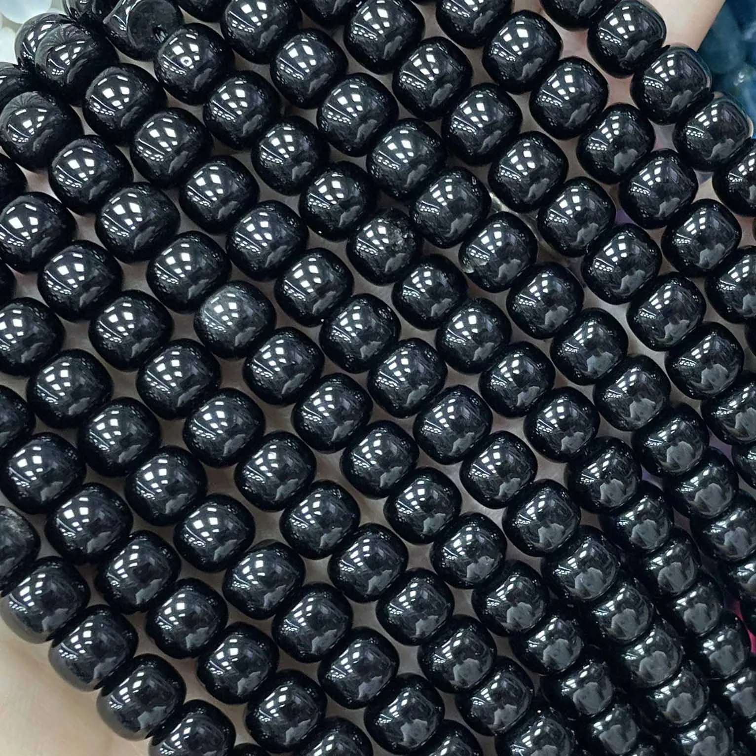 7X8MM Natürliche Edelsteinperlen Vintage Citrin Aquamarin Apatit Lose Zwischenperlen für Schmuckherstellung DIY Armband Anhänger Zubehör – Detail 4