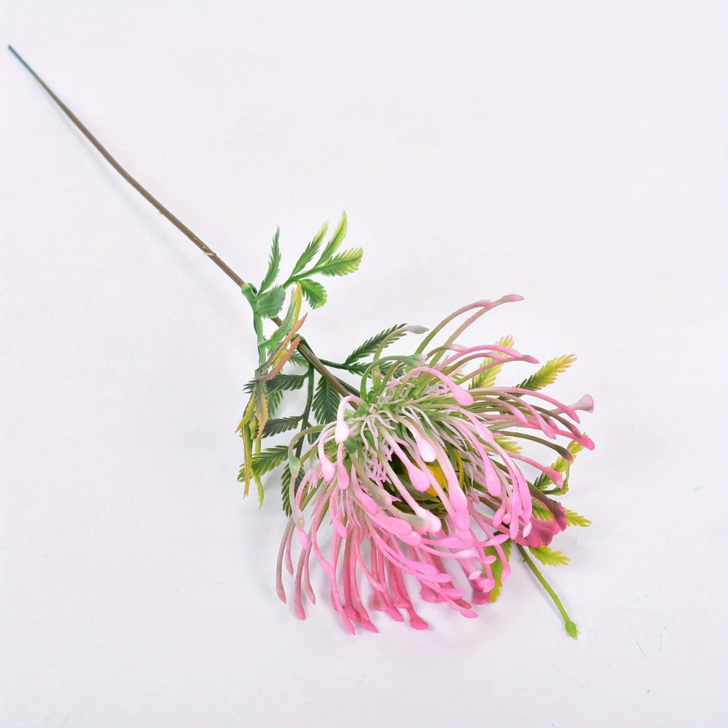 

10Pcs Artificial Chrysanthemum Flowers - Lifelike Faux Spider Mums & Pincushion Flowers for Vase, Wedding & Party Decor - Perfec