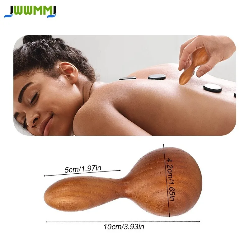 

1pcs Wooden Massager Handheld Massager Stick for Fascia,Cellulite,Muscle Abdomen,Body Therapy Massager,Muscle Belly Relief Tool