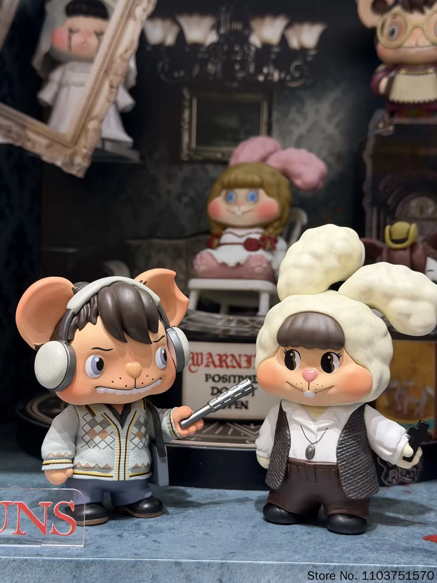 52Toys Little Buns The Conjuring Universe Blind Box Action Figures Collectible Ornaments Original Birthday Gift Toys - view 2