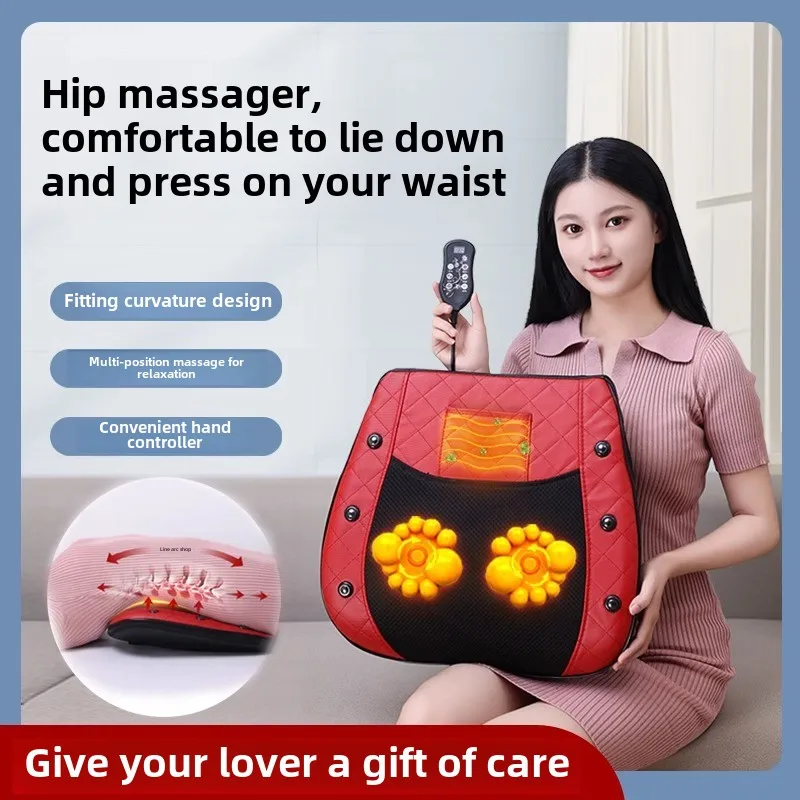 Multi-function Strong Strength Massage Cushion For Back Waist And Hip Suitable For Car Home Bedroom Use