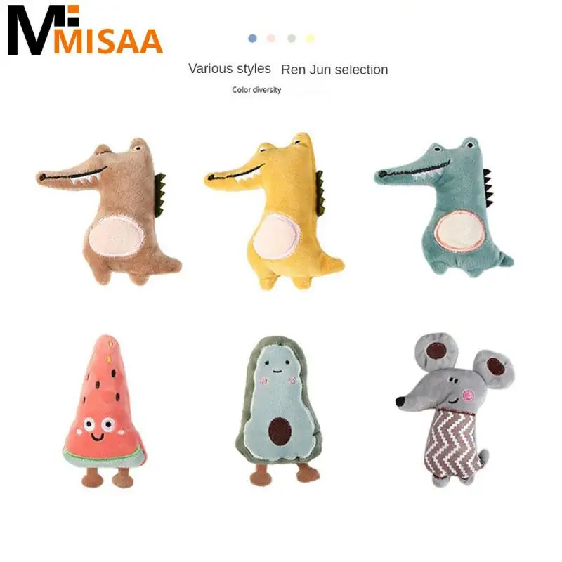 Plush Cute Small Cartoon Silk Floss Accessories Brooch Accessory Soft Clothes Animal Doll Pendant