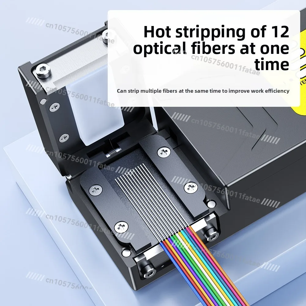 Optical Fiber Hot Stripping Pliers Stripping Artifact Optical Fiber Stripping Pliers Can Strip 1~ 48 Bare Fibers/pigtail