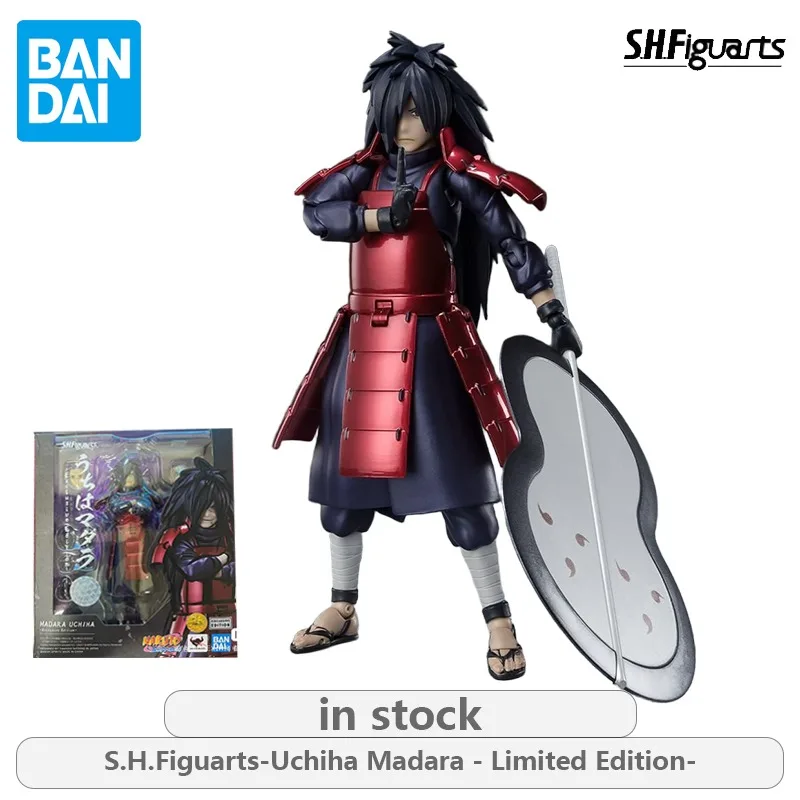 

BANDAI Original S. H. Figuarts Series Movable Toys Серия Наруто Учиха Мадара - Ограниченная серия - Готовая модель продукта в подарок