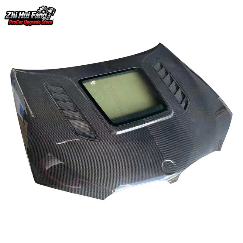 

Suitable for BMW X3M F97 G01 F98 X4M G02 Dry Carbon Fiber Transparent Engine Hood
