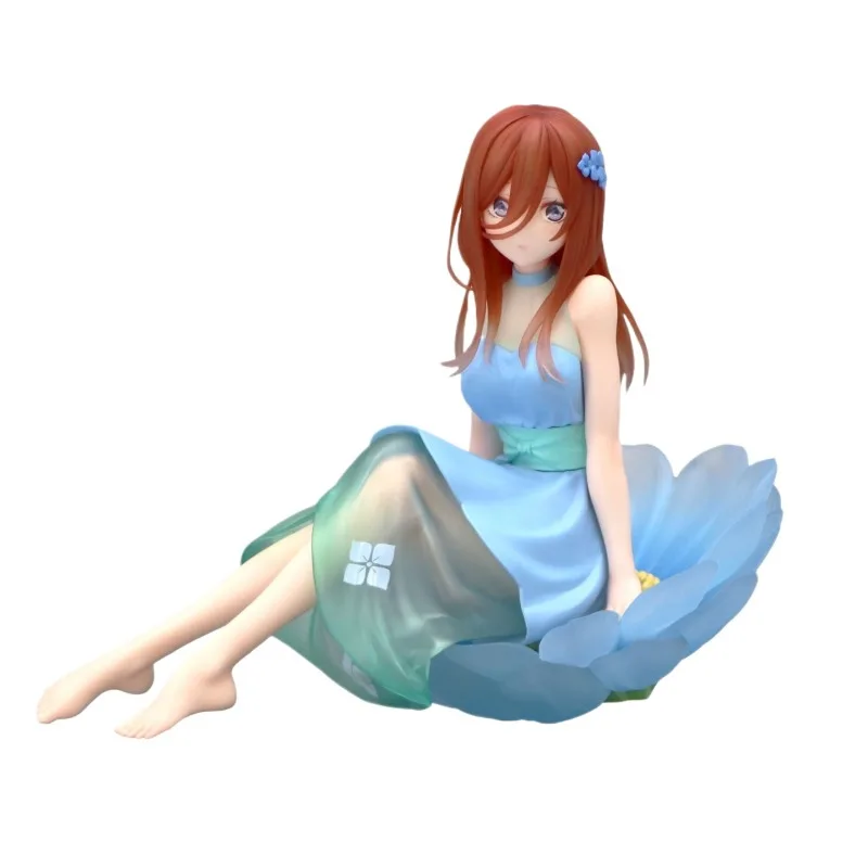 In Stock Genuine FuRyu Gotoubun No Hanayome Nakano Miku Bloo-me Kawaii Anime Figure Garage Kit Anime Cartoon Model Decoration