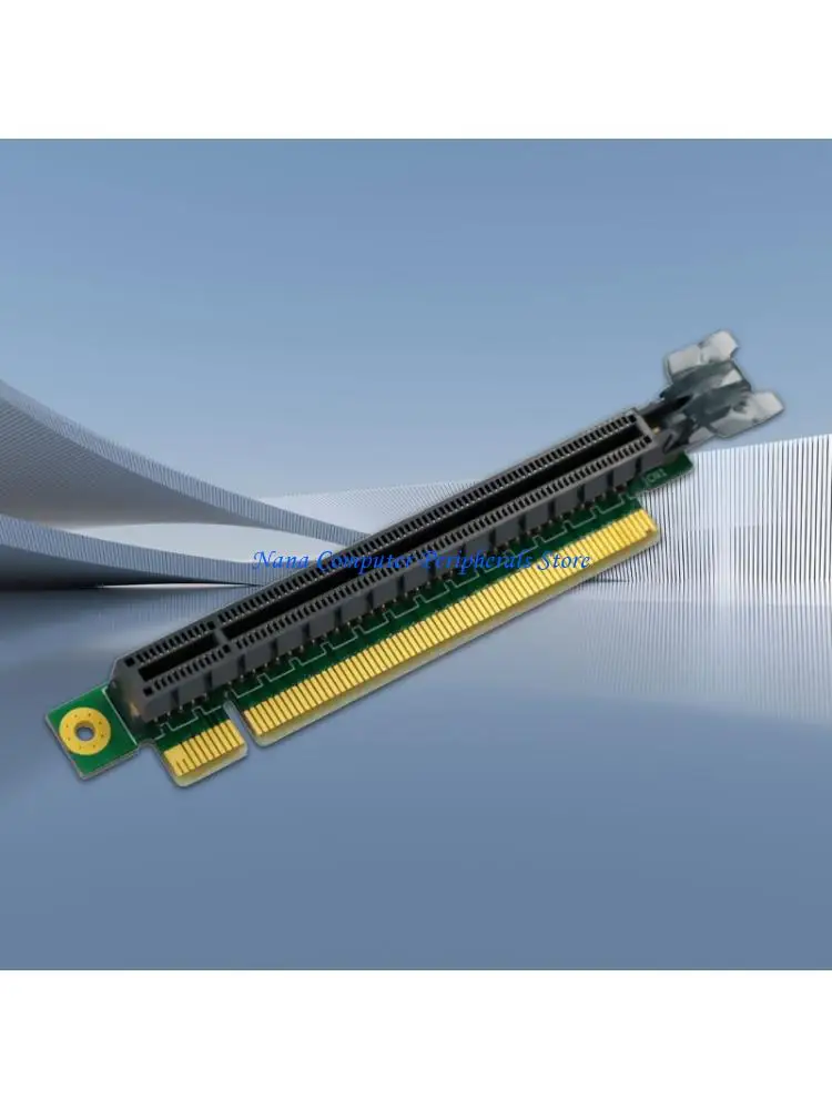 F68C PCIE3.0 16X 90 Degree Right Angled Reverse Risers Extension Card Adapters for 1U