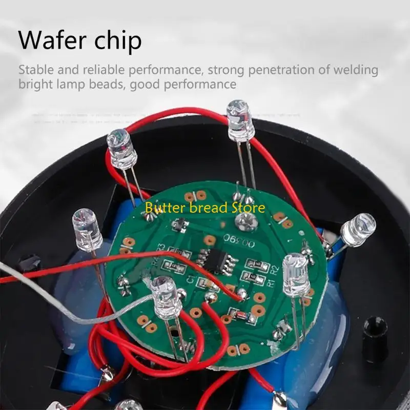 W89C ضوء تحذير وامض للطاقة الشمسية ستروب مصباح الطوارئ LED ضوء تحذير ستروب