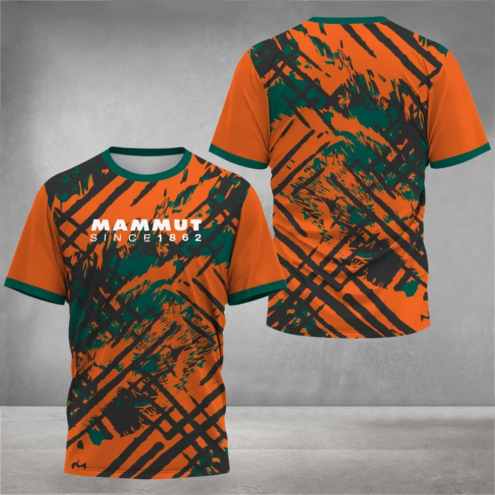 أزياء الرجال قصيرة الأكمام تي شيرت الصيف تنفس مريحة ملابس للرجال 3D مطبوعة تشغيل اللياقة البدنية الرياضة تي شيرت أعلى #4