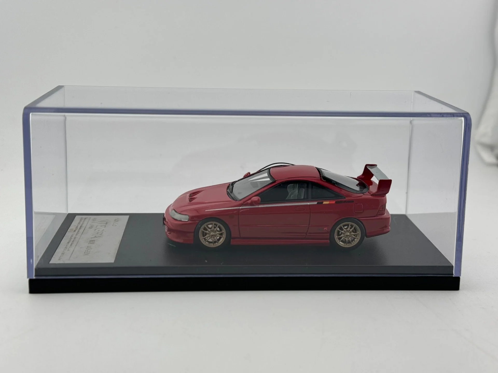 

Модель автомобиля Integra Limited Mugen, масштаб 1/43, из смолы, без цветной коробки, с дефектами (Hi Story)