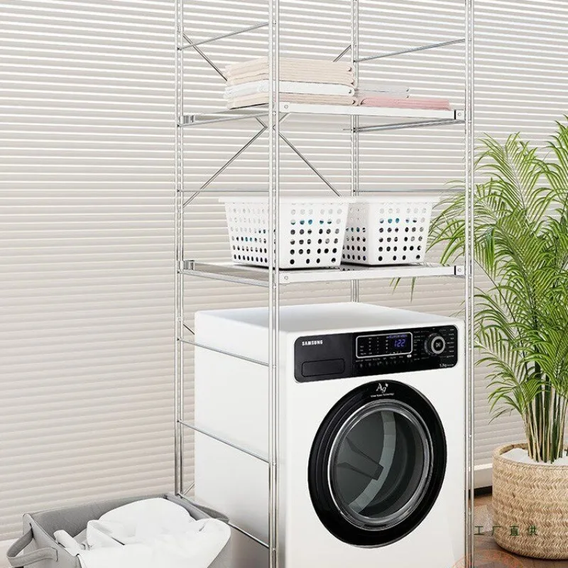 Empty rack, bathroom waterproof storage rack, balcony storage high stand