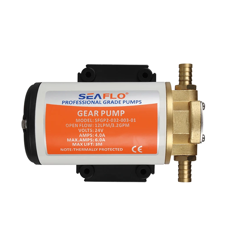 

SEAFLO Dc Hydraulic Gear Oil Pump 12V Dc 14LPM Psi for Water and Machinery/oil Transfer Pump/electric Oil Pump