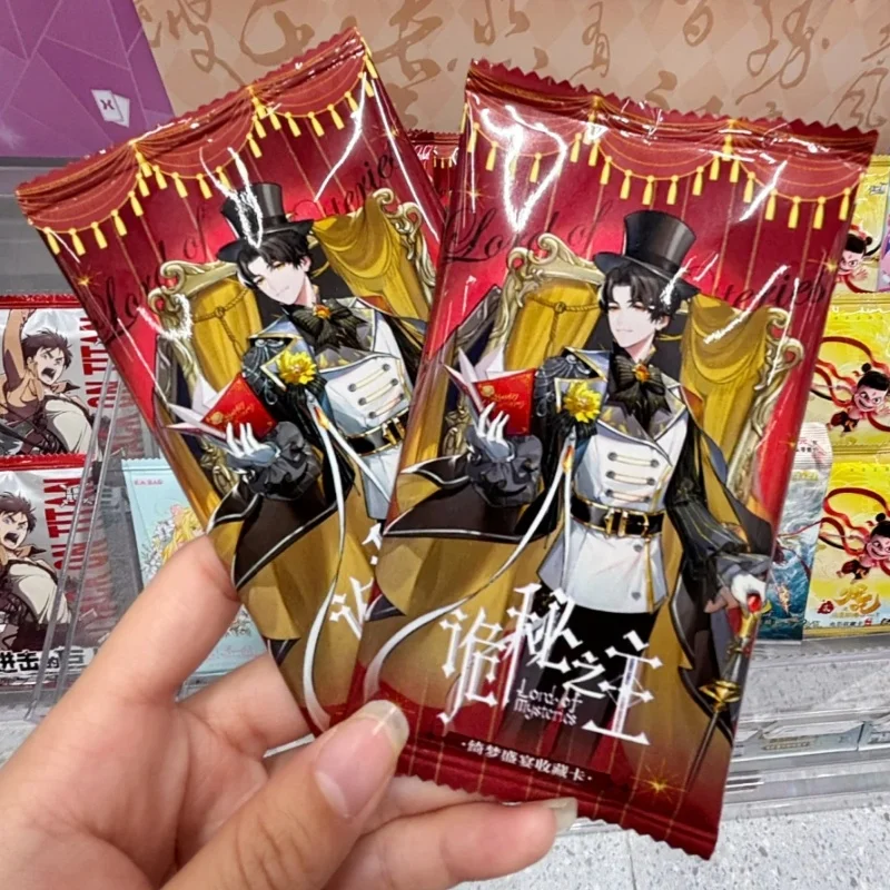 

Подлинная карта Lord Of Mysteries Dream Feast, карты Klein Moretti Alger Wilson Br, редкие коллекционные карты персонажей аниме, игрушки, подарок