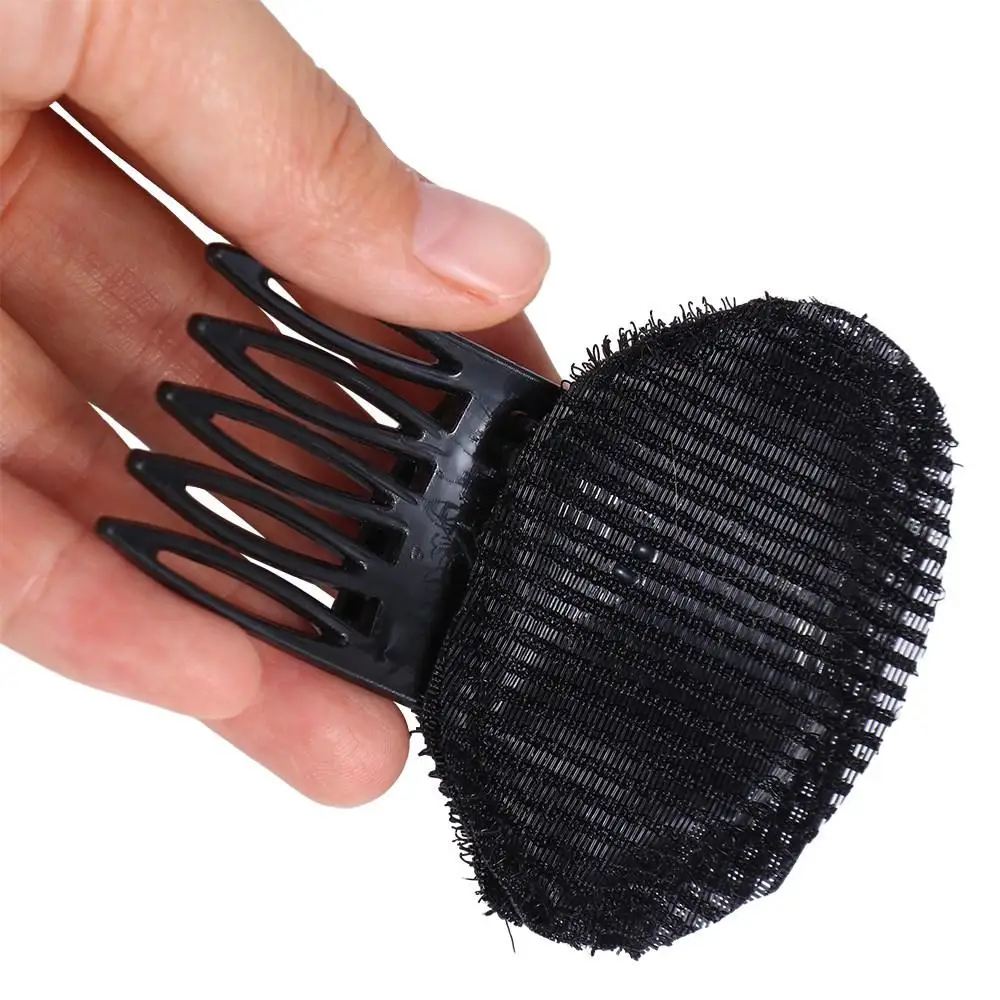 Pluffy Flower Puff Hair Head Cushion Sponge Invisible DIY Hair Styling Tool Braid Hair Clip Hair Base Girl