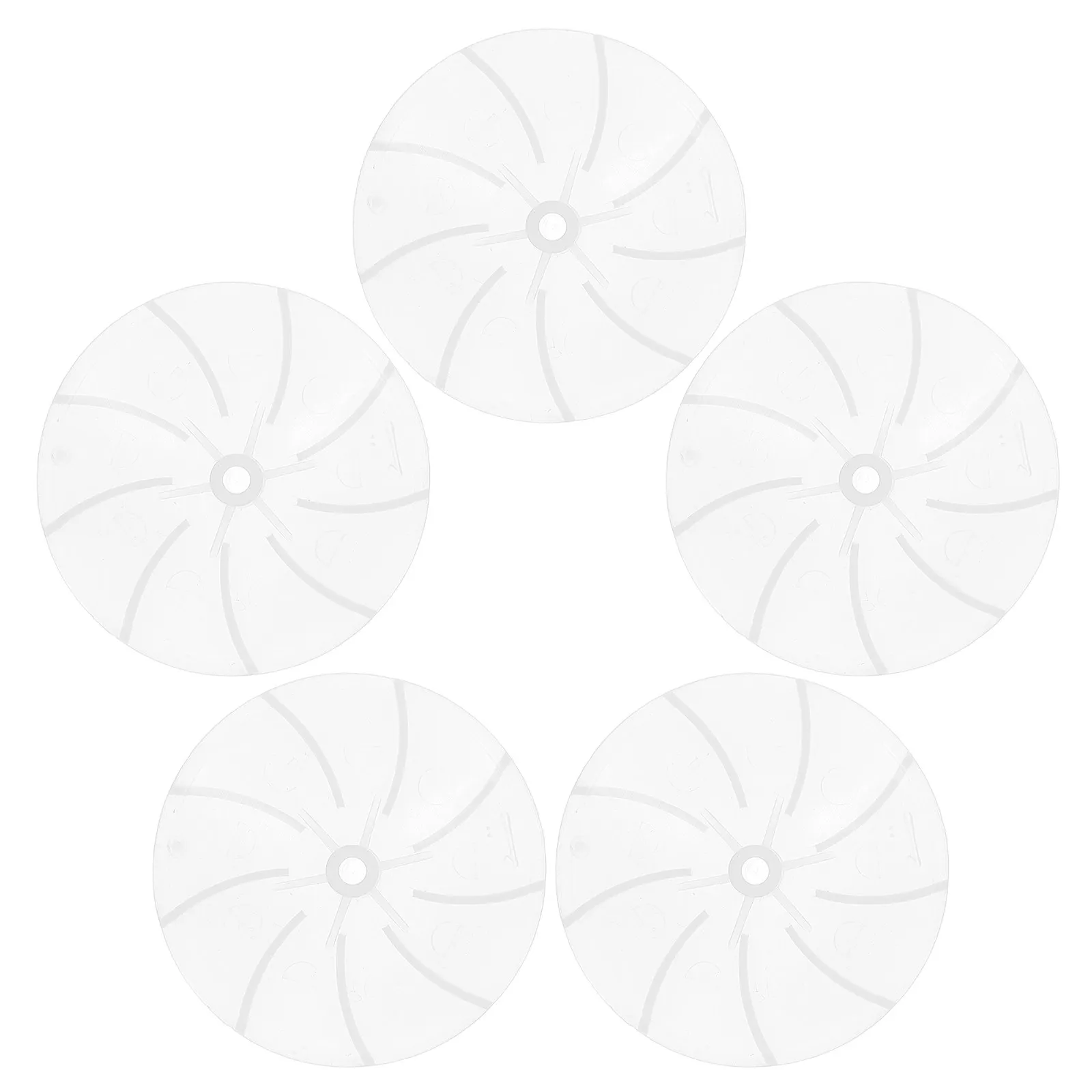

5Pcs Hair Dryer Fan Replacement Plastic Fan Blades Excellent Craftsmanship Smooth Operation Easy Installation Maintenance