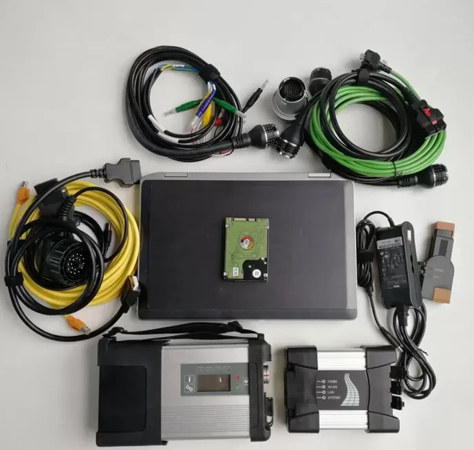 2in1 Diagnostic Tools for bmw Icom next SD connect 5 wifi Multiplexer and cables 1TB HDD 2023 Software E6420 4G I5 Ready Use