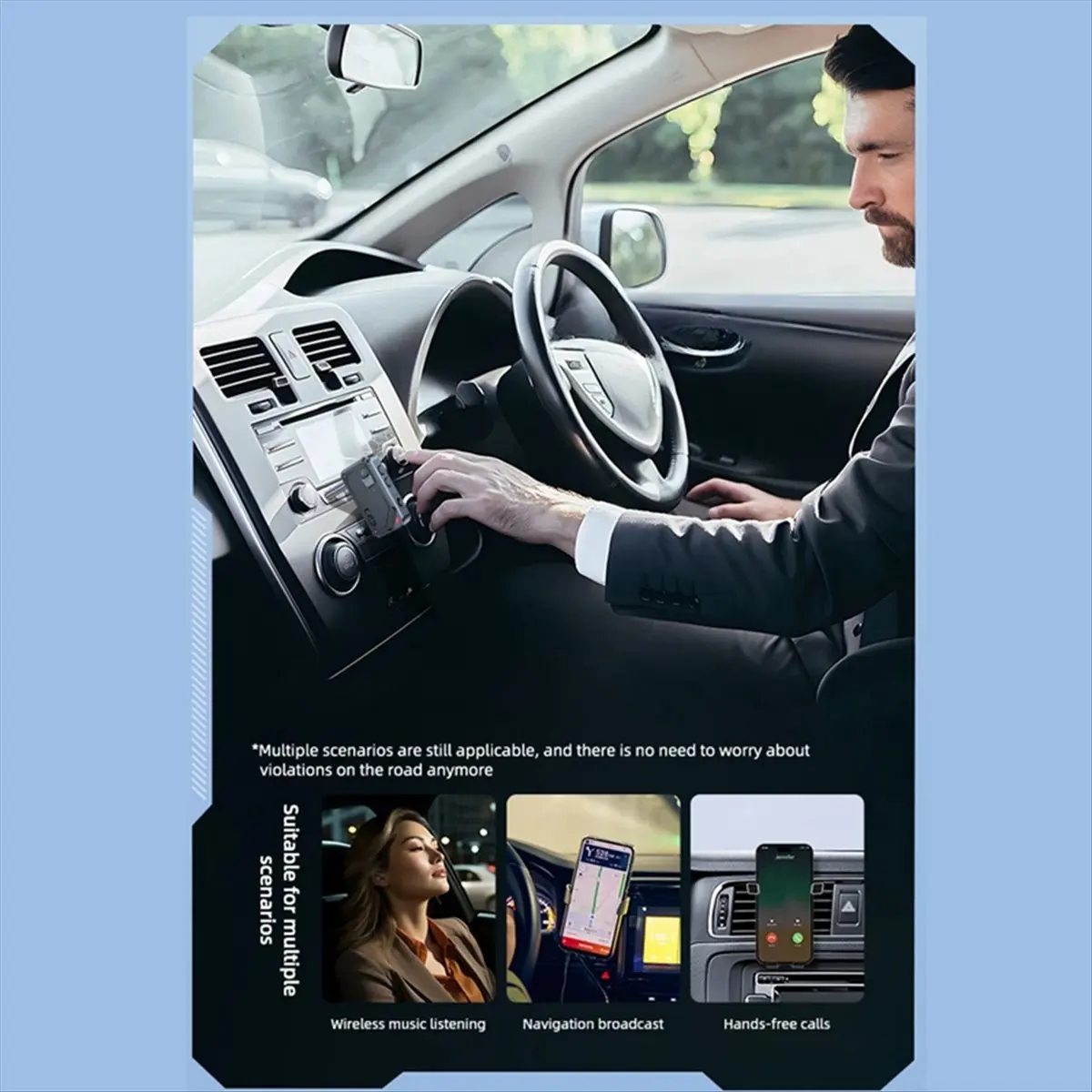 

A23G Bluetooth 5.3 Airplane Receiver Transmitter Adapter 3.5MM AUX MP3 Player HIFI Audio Adapter for TV Car Home Speaker